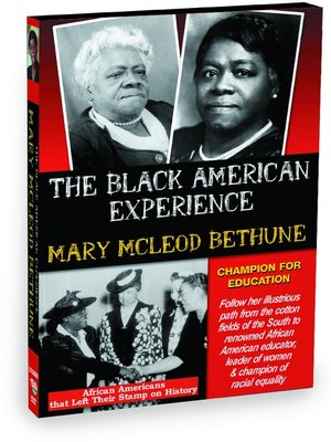 cover image of Mary McLeod Bethune: Champion for Education